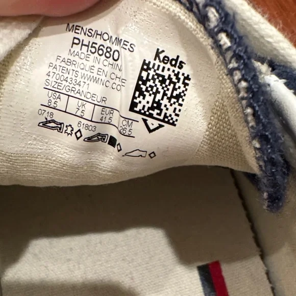 Pro Keds Blue and White Casual Sneakers- Mens - Picture 5 of 9